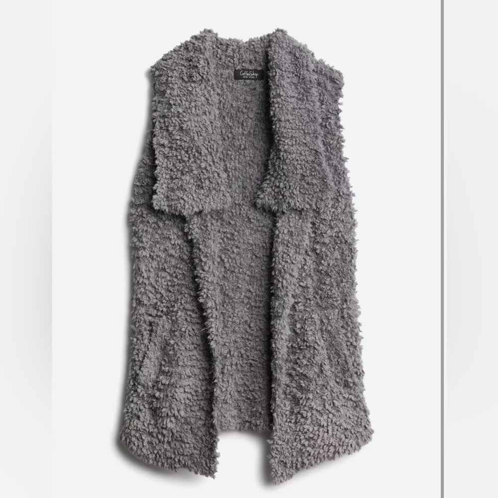 COFFEESHOP Ruth Shearling Vest